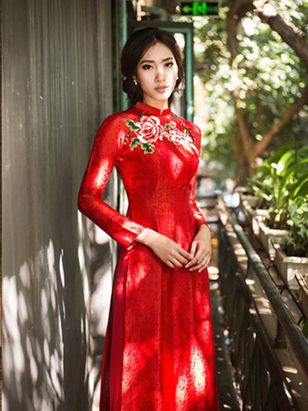Áo dài cưới Mỹ Nghệ Việt